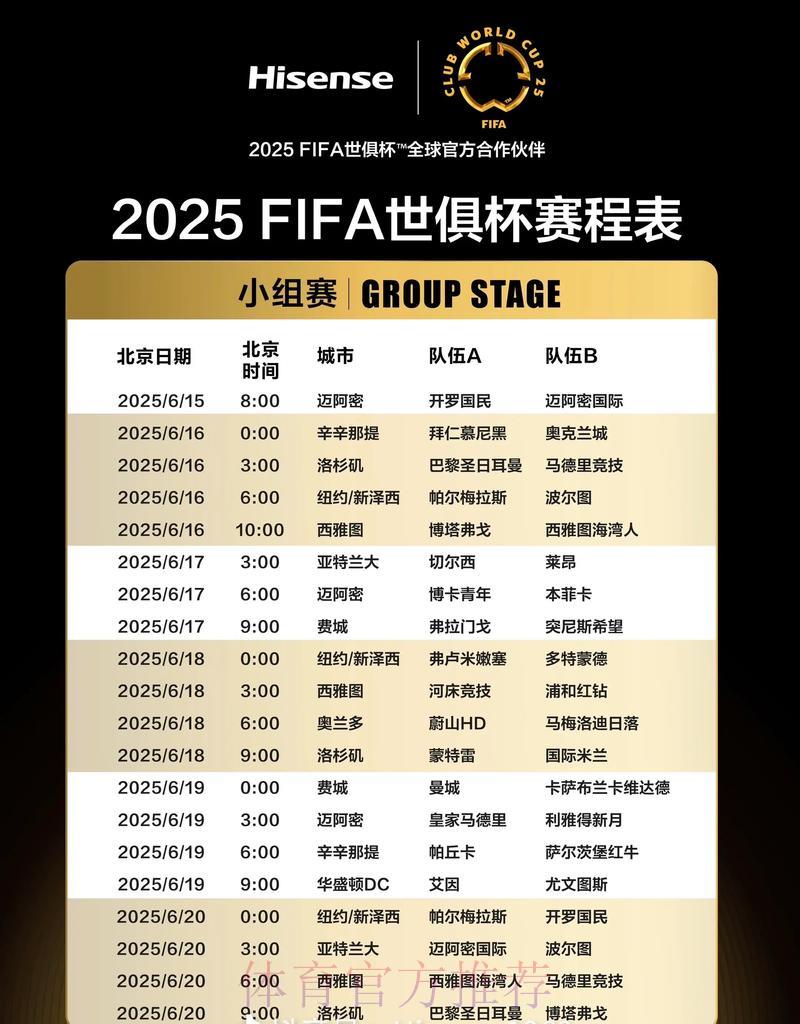 世界杯赛程时间完整查询攻略 世界杯赛程时间完整查询攻略